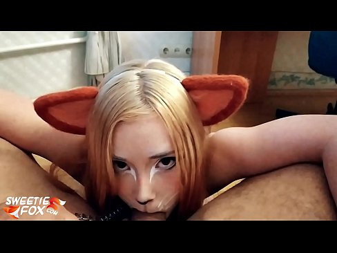 ❤️ Kitsune loro dick na kụkọba n'ọnụ ya ☑ na anyi ❌️❤
